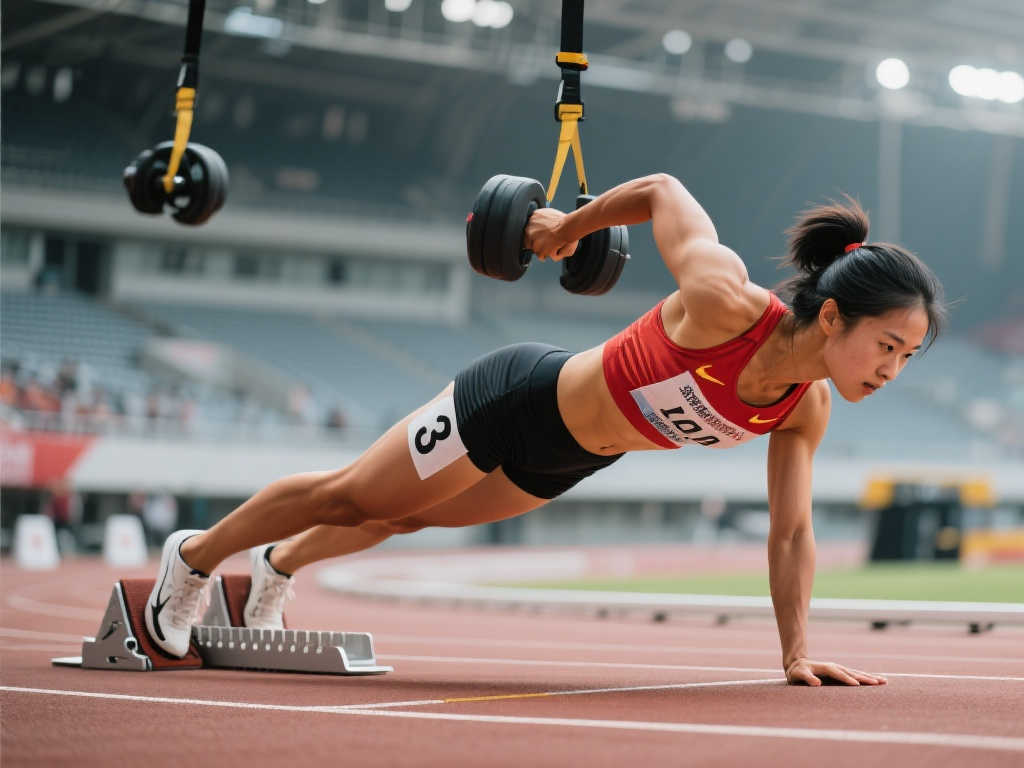 吴艳妮核心力量惊艳,堪称“天花板”级别! 吴艳妮核心力量惊艳,堪称“天花板”级别!